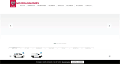 Desktop Screenshot of nissanbaleares.com